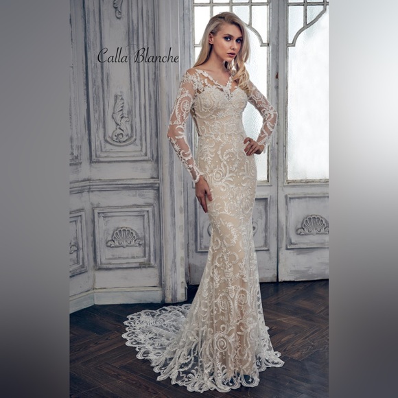 Calla Blanche Dresses & Skirts - GORGEOUS!!! NWT! “Calla Blanche” Style 17121 Wedding Dress Size 8!